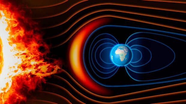 На Земле магнитная буря достигла сильного уровня