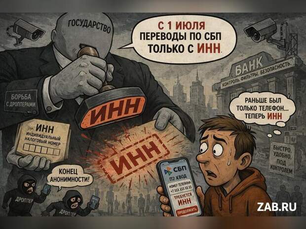 Конец анонимной легкости: СБП с 1 июля потребует ИНН