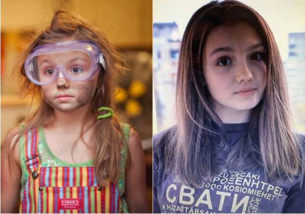 Анна Полищук в сериале и сейчас