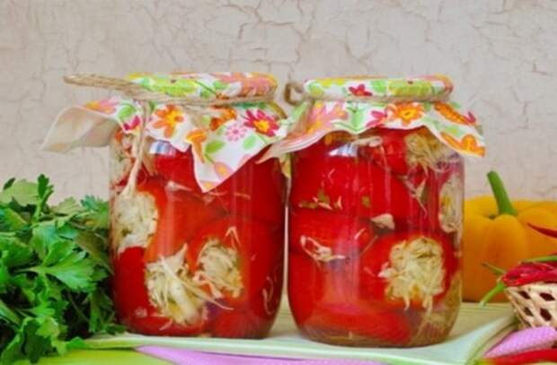перец с капустой