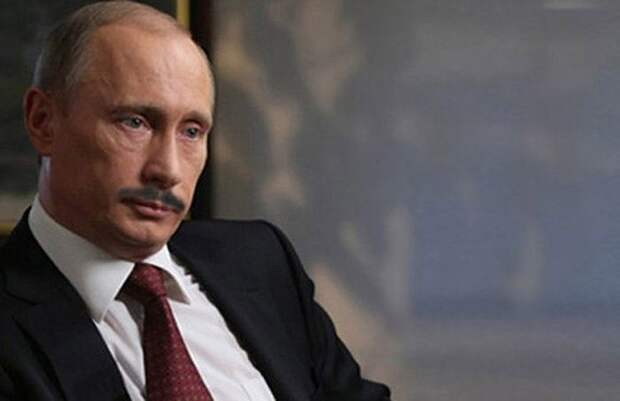putin09 Необычный сайт фанатов Путина с усами