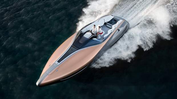 Lexus сделал яхту с двумя V8 от купе LC 500