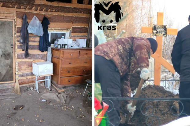 В Красноярском крае похоронили лежавшее два месяца в доме тело мужчины