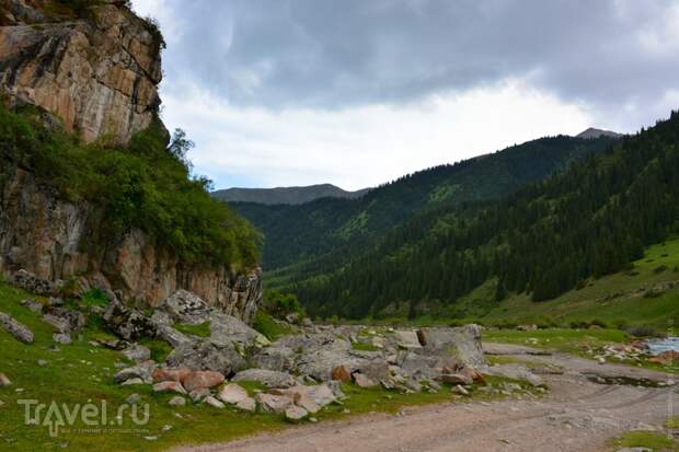 Нарастающее притяжение Григорьевского ущелья / Фото из Киргизии