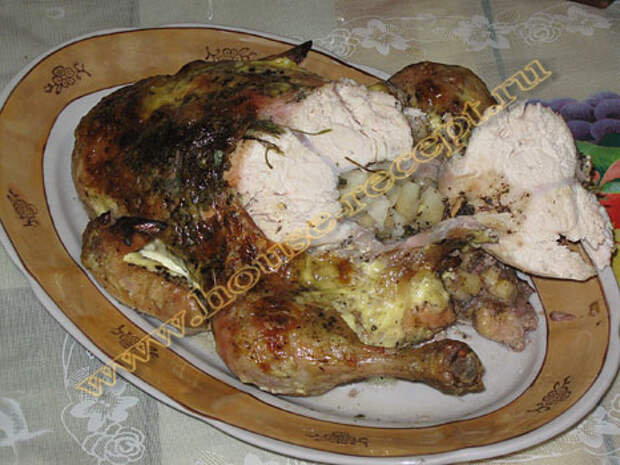 Курица запеченная