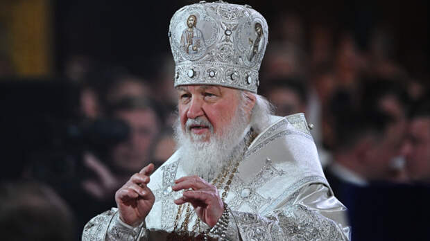 Патриарх Кирилл поздравил Владимира Путина с Пасхой