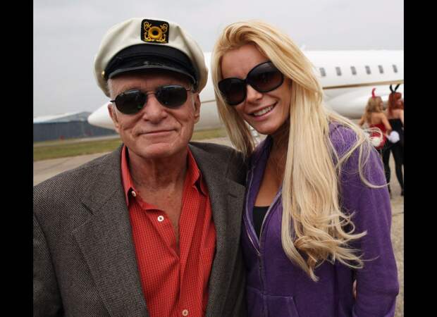 Hugh Hefner & Crystal Harris