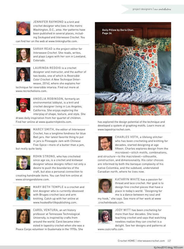 Interweave Crochet Home 2015 - 紫苏 - 紫苏的博客 Interweave Crochet Home 2015 - 紫苏 - 紫苏的博客