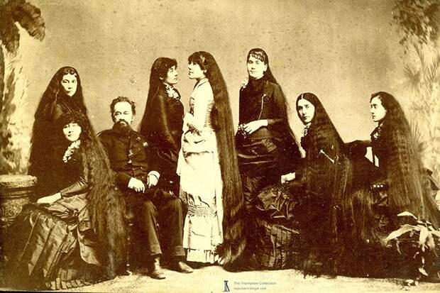 История красоты — известные «рапунцели» XIX века Rapunzels09 История красоты — известные «рапунцели» XIX века