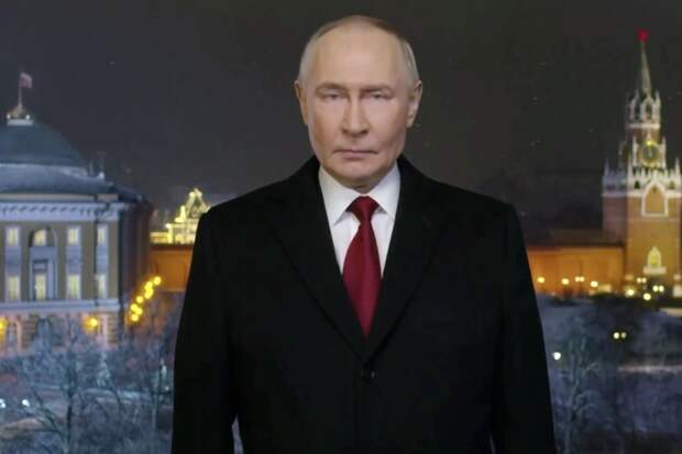 Путин пожелал россиянам на Новый год любви, которая вдохновляет