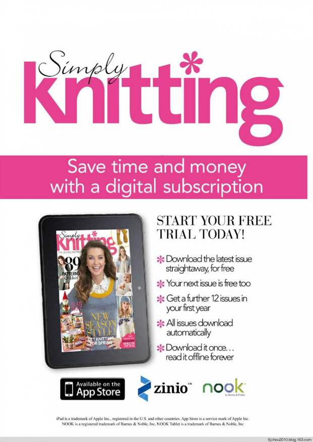Simply Knitting №121 2014 - 紫苏 - 紫苏的博客 Simply Knitting №121 2014 - 紫苏 - 紫苏的博客
