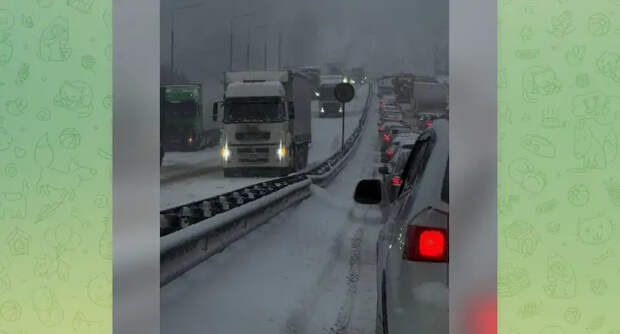 70% месячной нормы снега за сутки: рекордный циклон «Валли» парализовал Москву