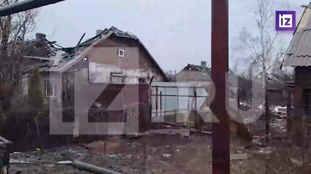 Бойцы ВС РФ показали кадры из освобожденного Димитрова в ДНР