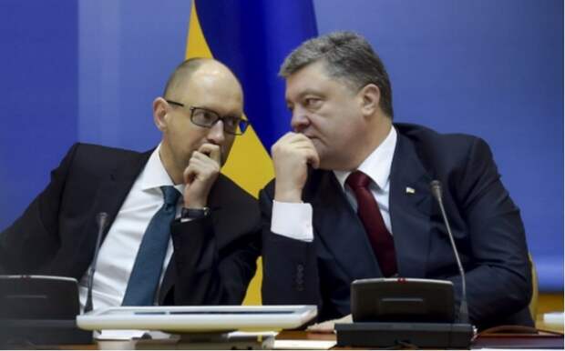 Украина просит Евросоюз помочь избавиться от Порошенко и Яценюка