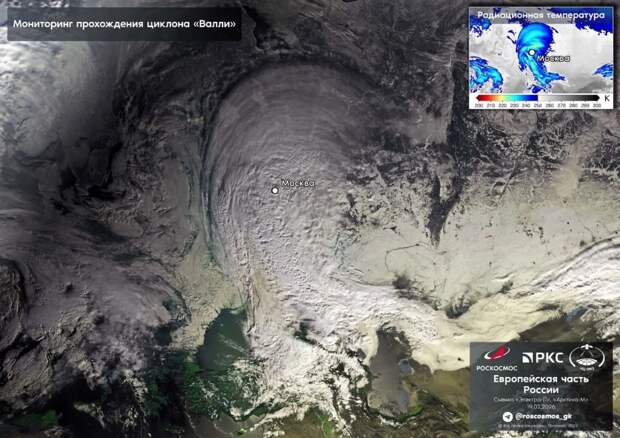 Циклон «Валли» принёс сильный снегопад в Тульскую область