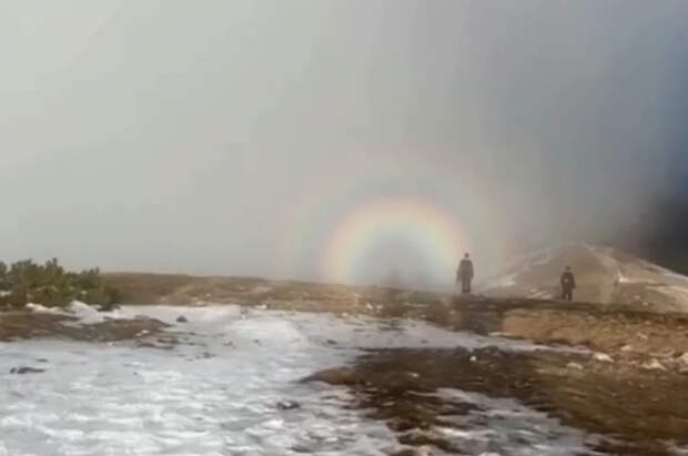 В горах Татры зафиксировали призрак Брокена