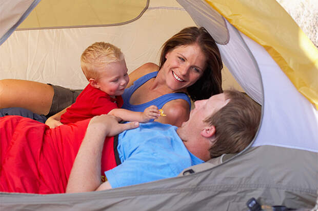 Camping with babies and toddlers is possible! Here are some tips for a smooth experience.