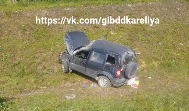 Водитель внедорожника разбился насмерть в районе Карелии