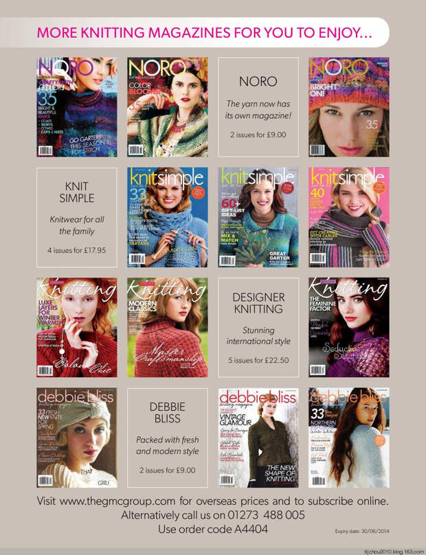 Knitting Magazine - May 2014 - 紫苏 - 紫苏的博客 Knitting Magazine - May 2014 - 紫苏 - 紫苏的博客