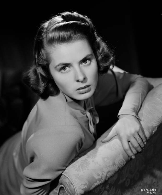 Шведская актриса Ингрид Бергман. Фото / Ingrid Bergman. Photo