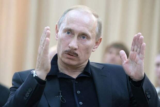 putin06 Необычный сайт фанатов Путина с усами