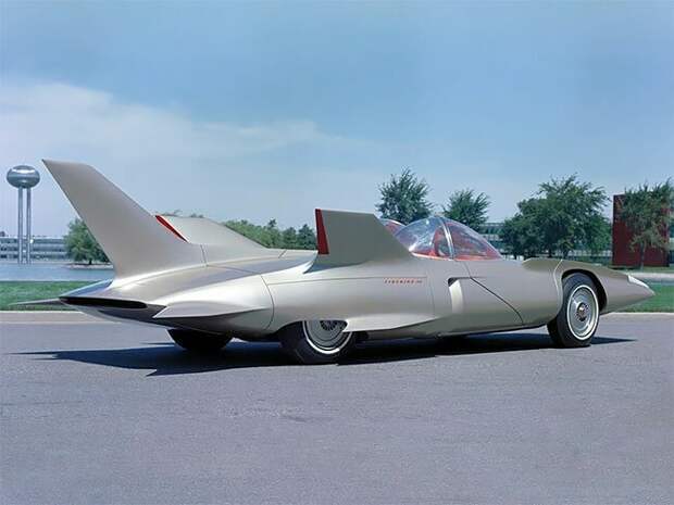 Фантастический автомобиль General Motors Firebird III 1958 года выпуска-16 фото + 1 видео-