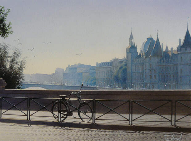 La bicyclette sur le Pont-Neuf