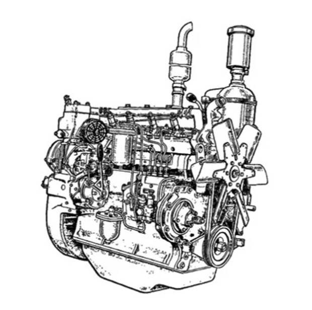 Двигатель д 65 схема