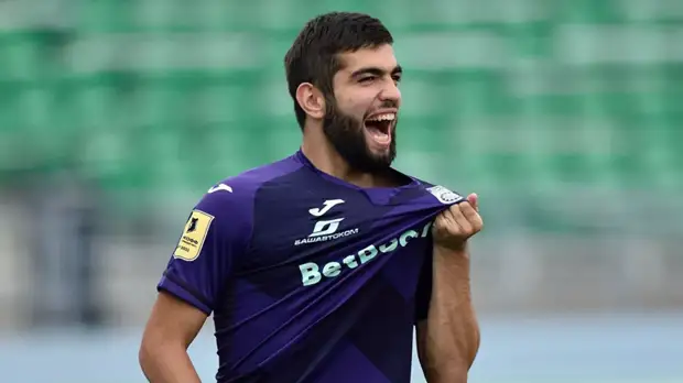 Агаларов забил десятый мяч в РПЛ в матче с «Рубином»