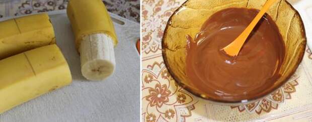 готовим подсвечник из шоколада