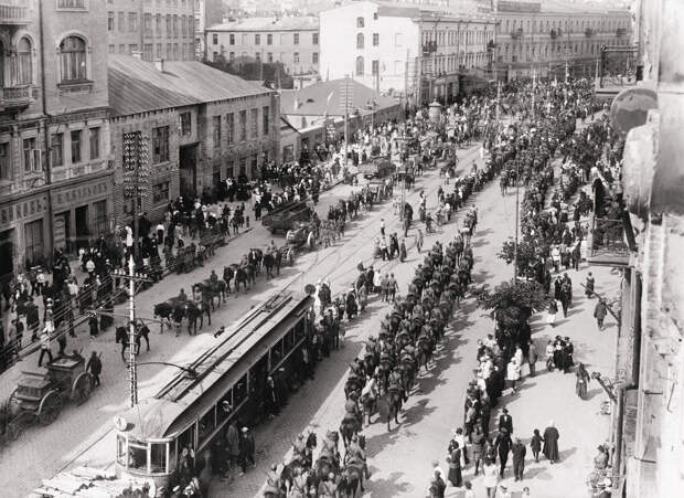 Поляки в Киеве, 1920 год.