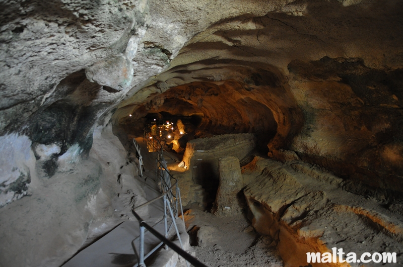 path-inside-the-ghar-dalam-cave-in-birzebbuga path-inside-the-ghar-dalam-cave-in-birzebbuga