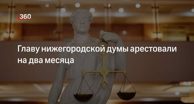 Суд арестовал главу нижегородской думы Лавричева по делу о растрате