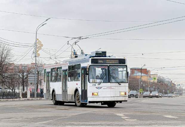 В Рязани 1 марта временно прекратили движение трех троллейбусных маршрутов