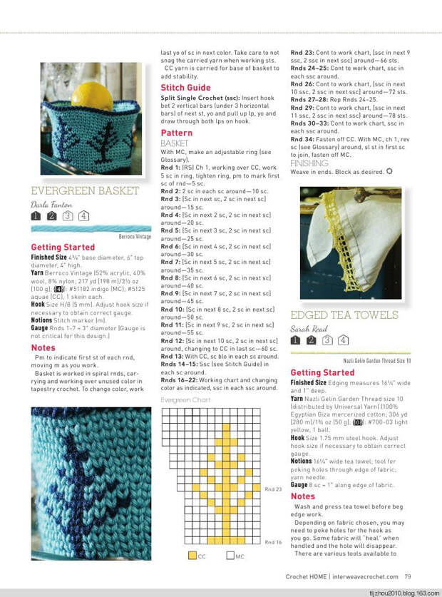 Interweave Crochet Home 2015 - 紫苏 - 紫苏的博客 Interweave Crochet Home 2015 - 紫苏 - 紫苏的博客