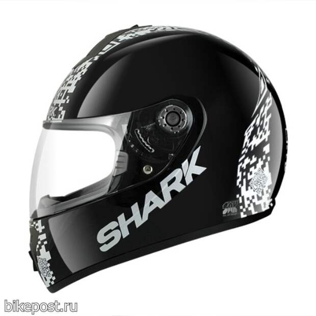 Мотошлем Shark S600 QR Code и Track Mat (2012)