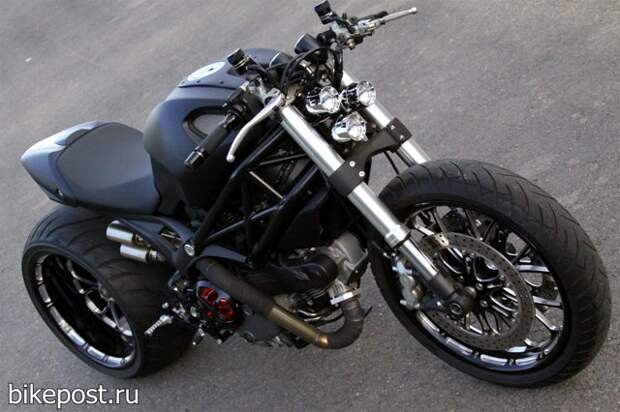 Тюнинг мотоцикла Ducati Monster 1100 2009