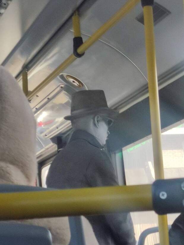 10 автобус, весна