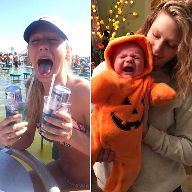 Before And After Having Children