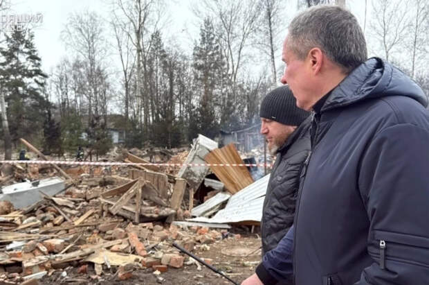 При атаке БПЛА на село, где находился Вячеслав Гладков, никто не пострадал
