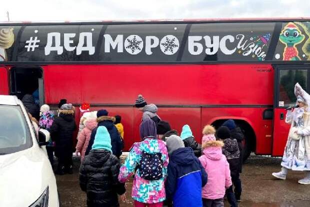 В преддверии Нового года по улицам Тамбова будет курсировать ДедМоробус