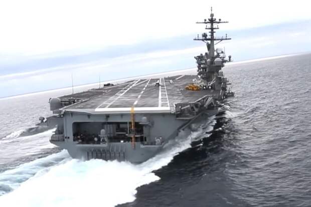 Тегеран заявил, что авианосец Abraham Lincoln сбежал после удара дронов