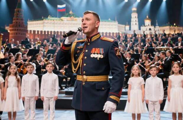 Служащий в армии рэпер Macan выступил в Кремле на 10-летие Росгвардии