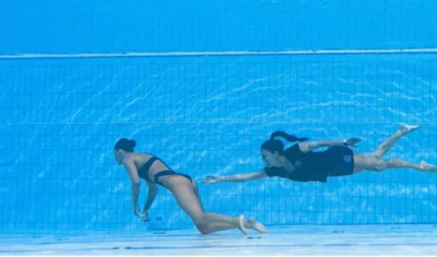 Американская синхронистка едва не утонула на чемпионате мира по водным видам спорта