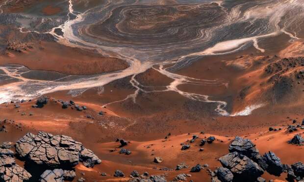 Ученые нашли подтверждение жизни на Марсе миллиарды лет назад