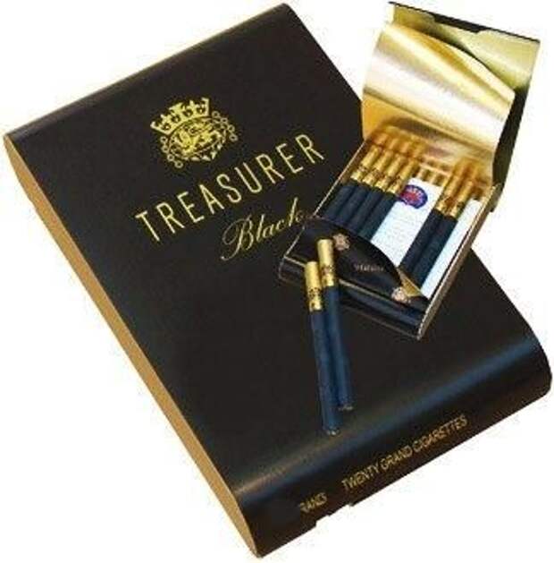 Дорогие сигареты. Самые дорогие сигареты в мире Treasurer. Сигареты Treasurer Black. Treasurer вкусы. Дорогие папиросы.