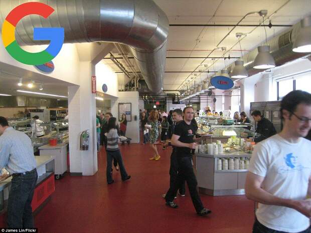 Что подают в корпоративных столовых Google, Apple и Pixar