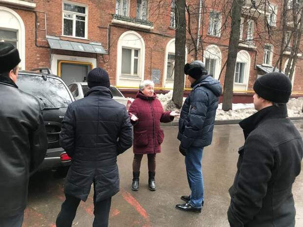 Обход / фото предоставлено управой