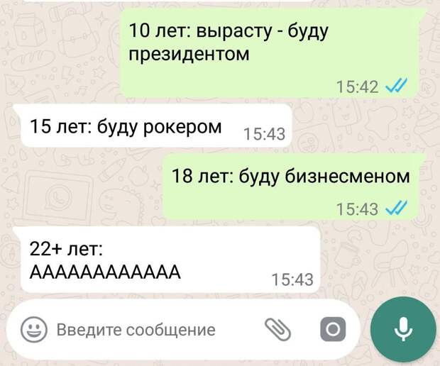 Дюжина переписок в мессенджерах от людей с чувством юмора
