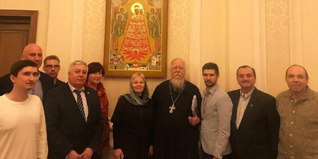 Встреча спасаталей с членом Высшего Церковного Совета РПЦ